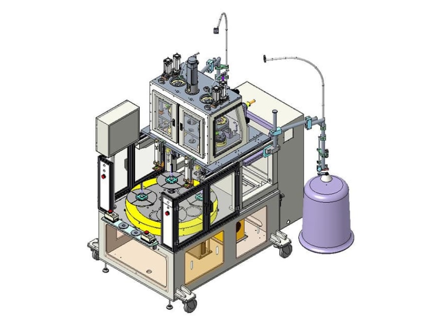 GMW C-21F VERTICAL WINDING MACHINE